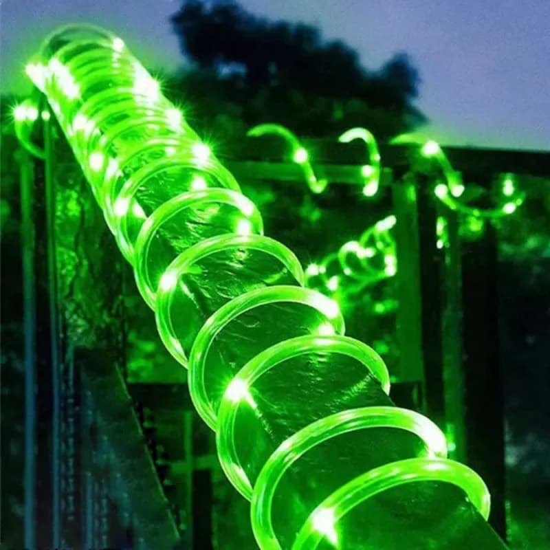 Đèn dây LED năng lượng mặt trời lối đi, 8 chế độ
