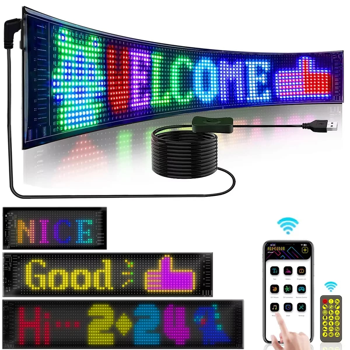 Màn hình ma trận điểm ảnh LED RGB linh hoạt